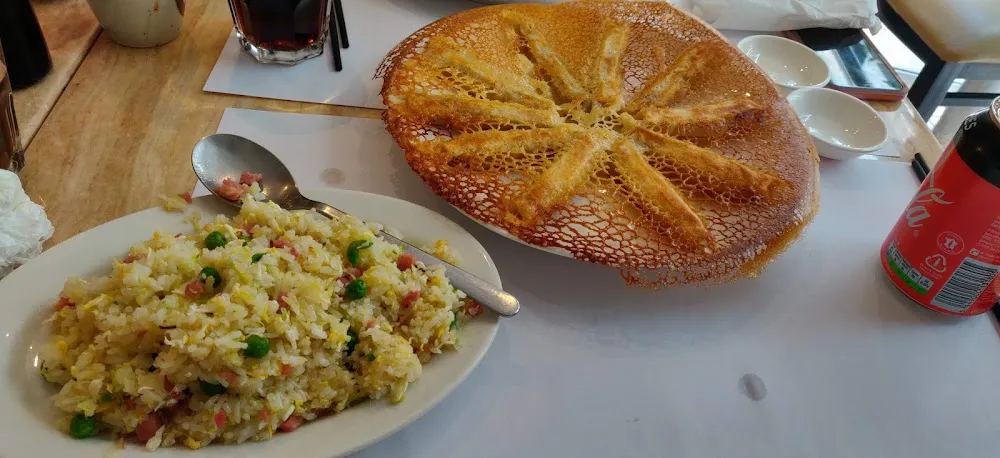 Riz Cantonais Et Raviolis Porc Courgettes